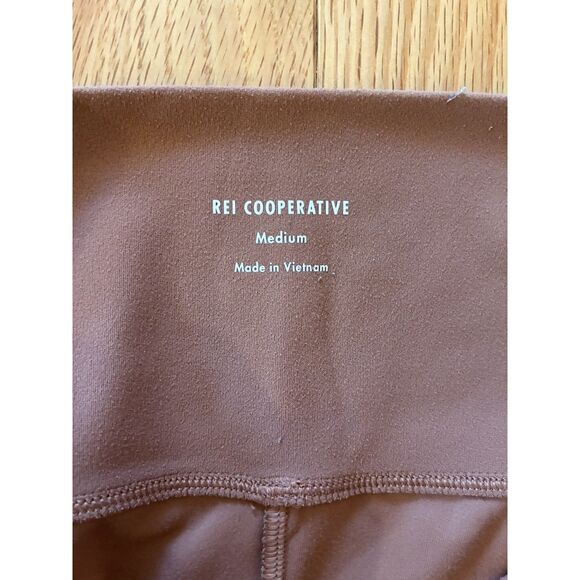 REI Co-op Take Your Time Leggings - Size Medium, Red Clay - Picture 4 of 6
